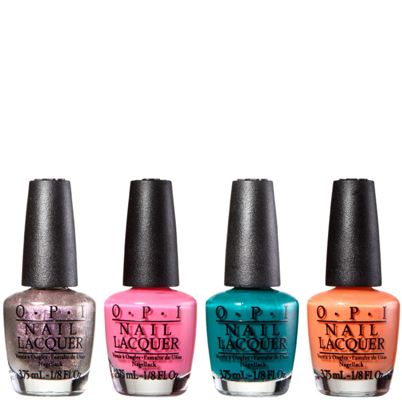 Kit OPI Brazil Collection Beachsandies de Esmaltes (4 miniaturas)