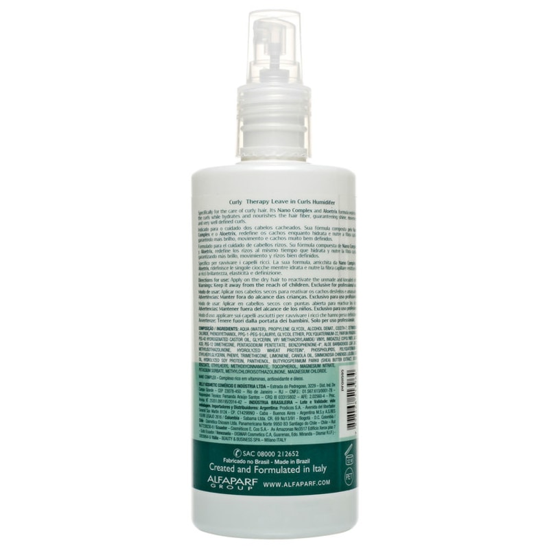 Yellow Curly Therapy Leave In Curls Humidifier - Umidificador de Cachos 250ml