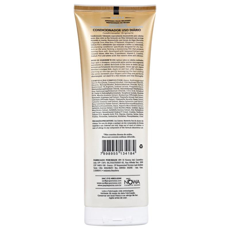 Jacques Janine Professionnel Uso Diário Originalle - Condicionador 240ml