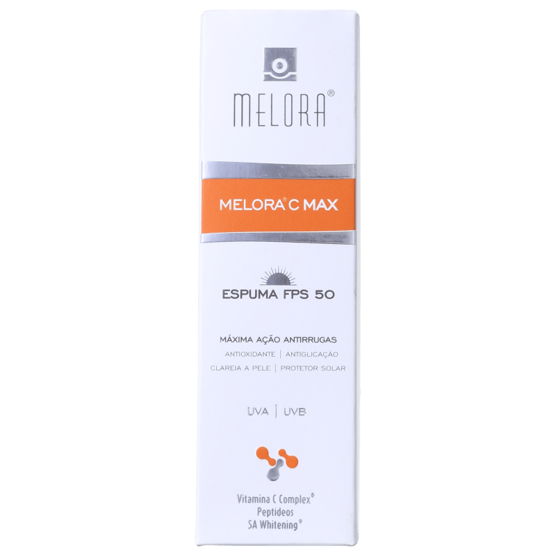 Melora Melora C Max Espuma FPS 50 - Protetor Solar Facial 45ml