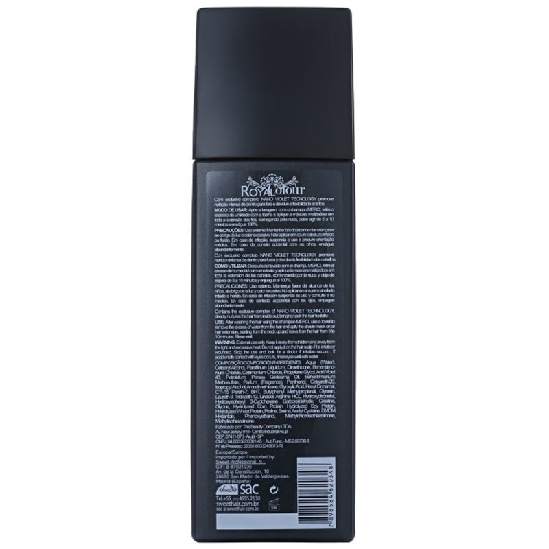 Sweet Hair Kiss Me Silver - Máscara Matizadora 250g
