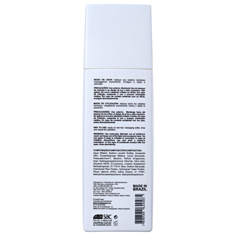 Sweet Hair Cronos Biotechnology Intelligence Ativação Molecular - Shampoo 230ml