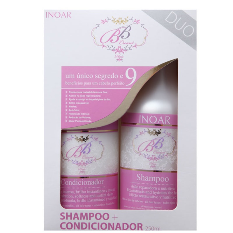 Inoar BB Cream Hair Kit (2 Produtos)