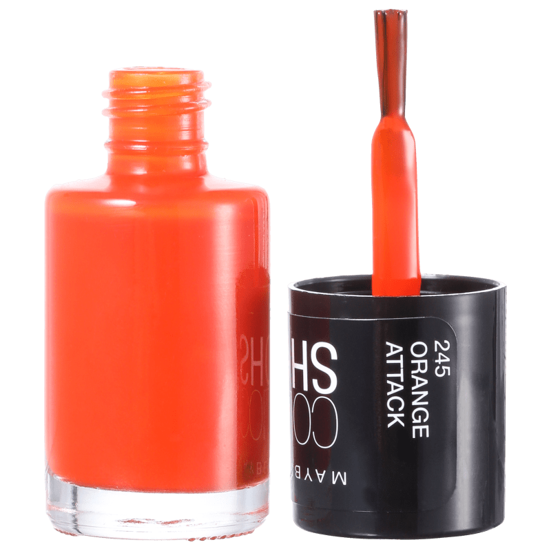Maybelline Color Show 245 Orange Attack - Esmalte 10ml