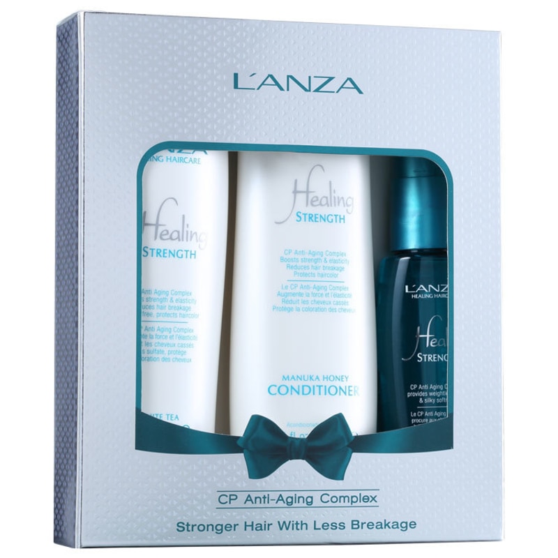L'Anza Healing Strength Anti-Aging Kit (3 Produtos)