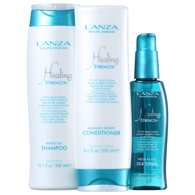 L'Anza Healing Strength Anti-Aging Kit (3 Produtos)