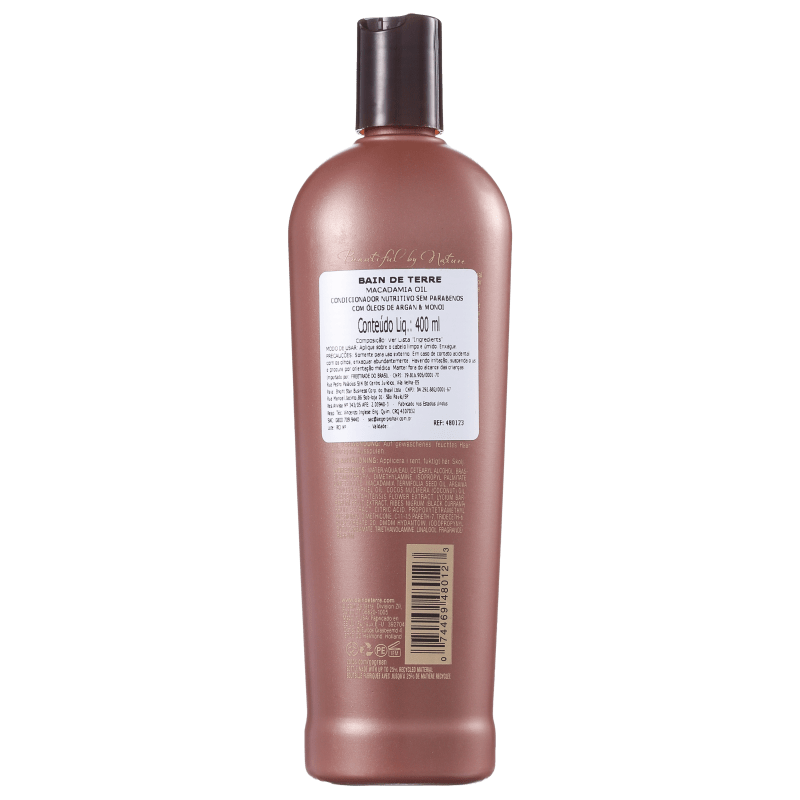Bain de Terre Macadamia Oil Nourishing Conditioner - Condicionador 400ml