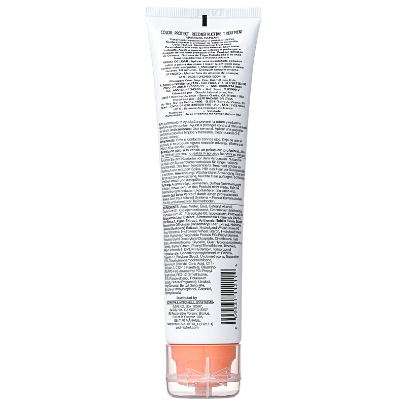 Paul Mitchell Color Care Reconstructive Treatment - Tratamento Reconstrutivo 150ml