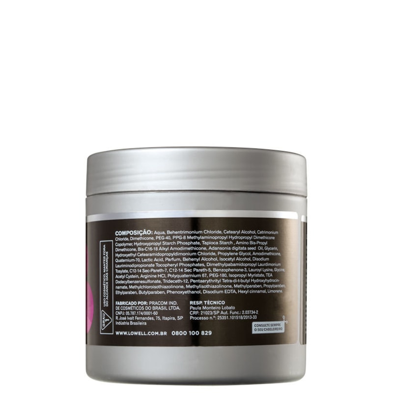Lowell Bioplastia Creme Repositor de Massa Danos Extremos - Máscara Condicionante 450g