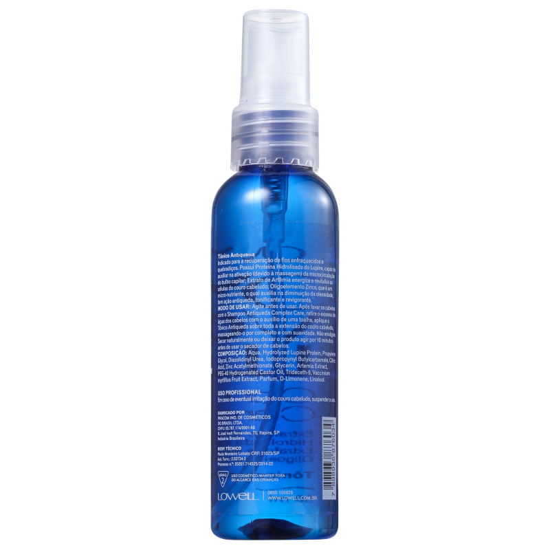Lowell Complex Care Mirtilo - Tônico Antiqueda 60ml