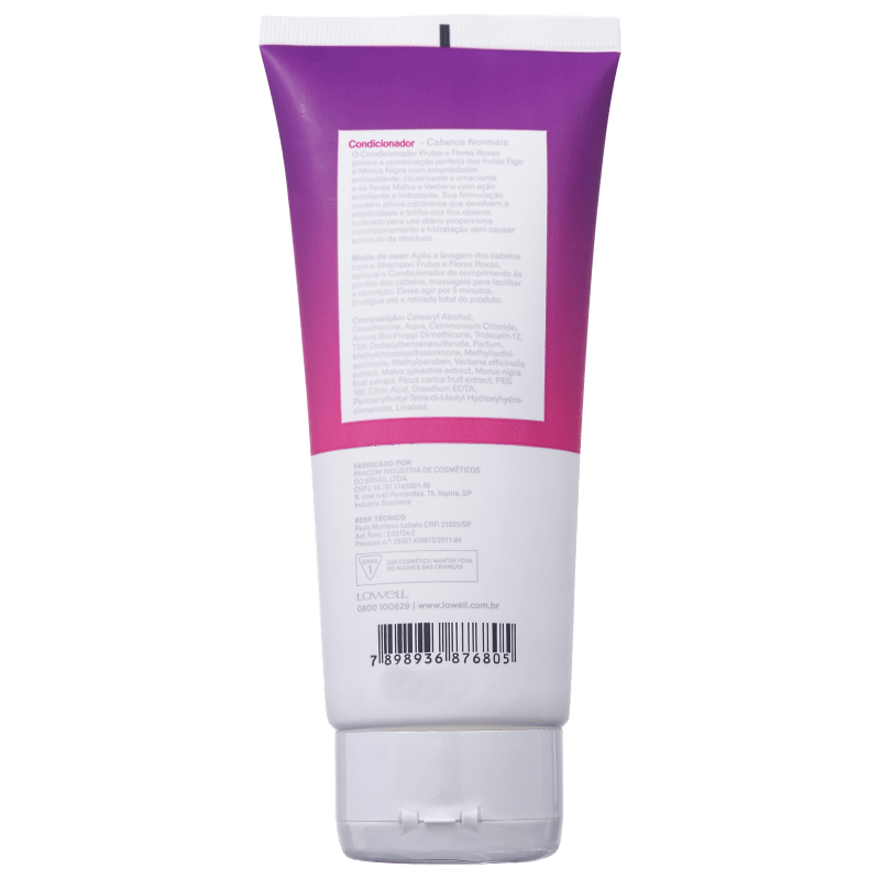 Lowell Frutas & Flores Roxas - Condicionador 200ml