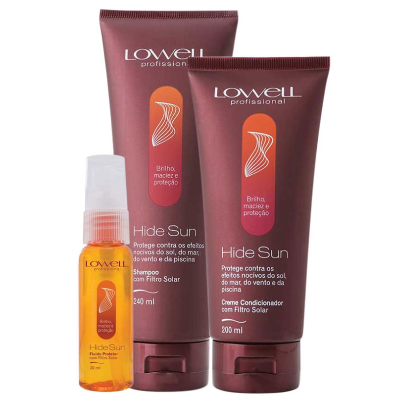 Lowell Hide Sun Trio Kit (3 Produtos)