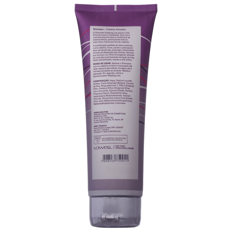 Lowell Keeping Liss - Shampoo 240ml