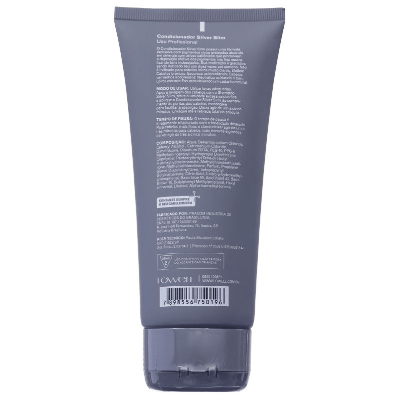 Lowell Silver Slim - Condicionador 200ml