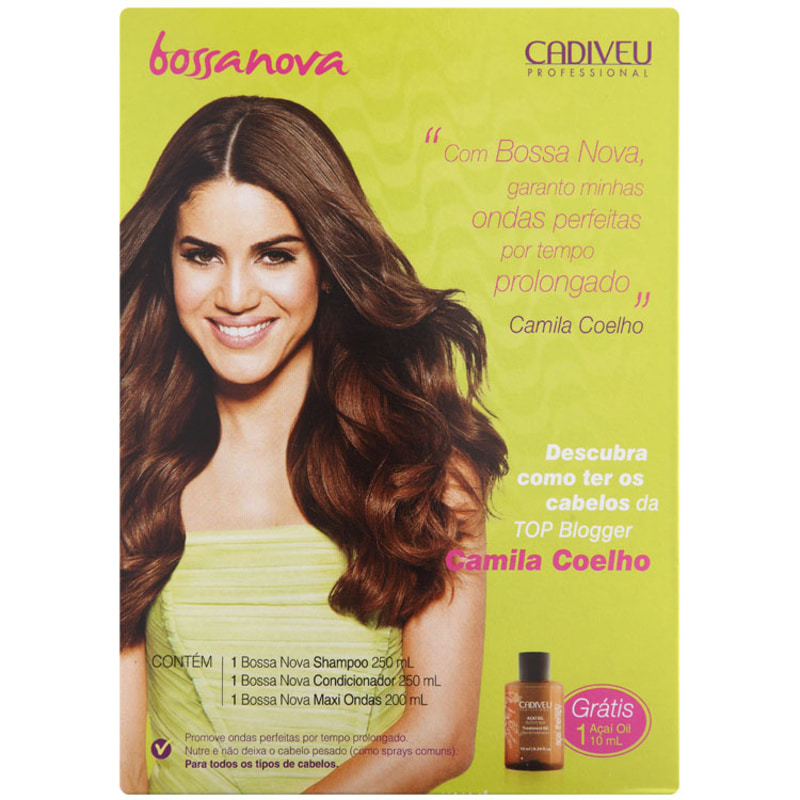 Cadiveu Professional Bossa Nova Camila Coelho Kit (4 Produtos)