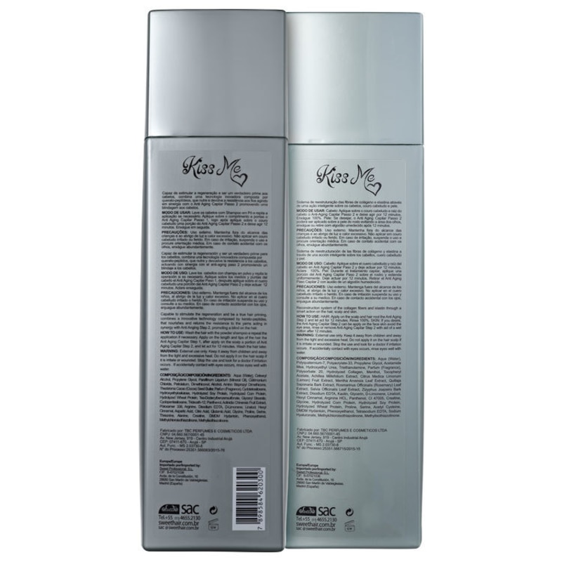 Sweet Hair Special Edition Anti Aging Capilar Kit (2 Produtos)