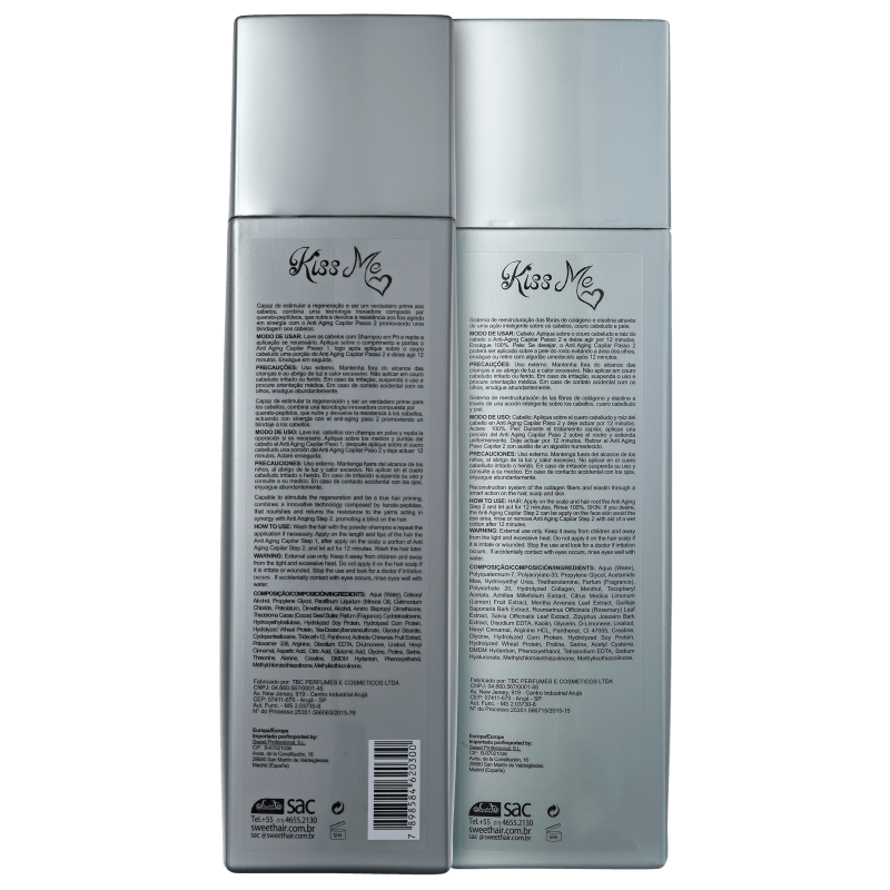Sweet Hair Special Edition Anti Aging Capilar Kit (2 Produtos)