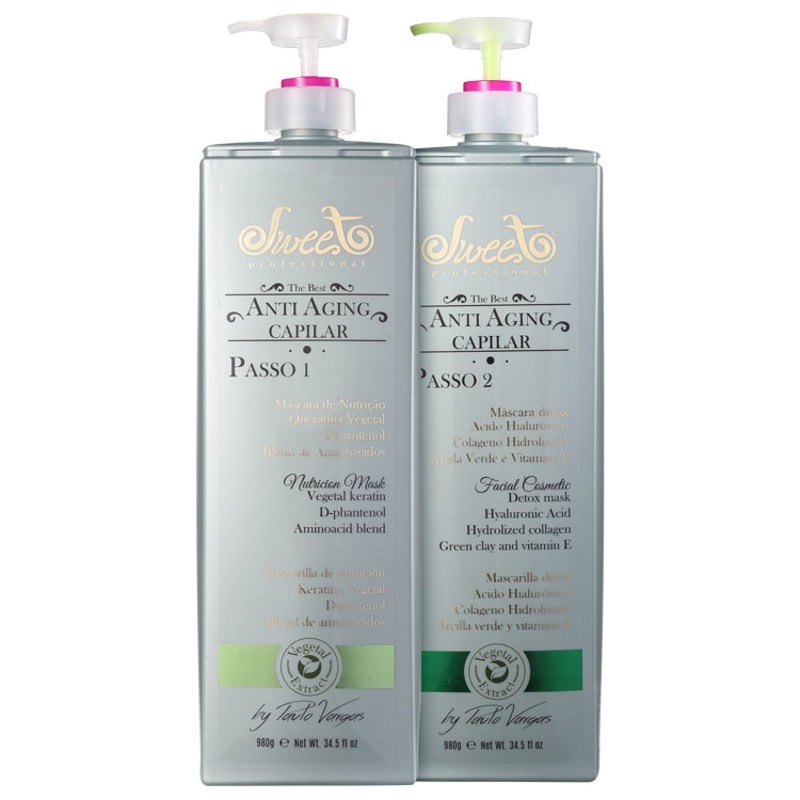 Sweet Hair Special Edition Anti Aging Capilar Kit (2 Produtos)