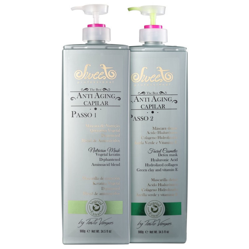 Sweet Hair Special Edition Anti Aging Capilar Kit (2 Produtos)