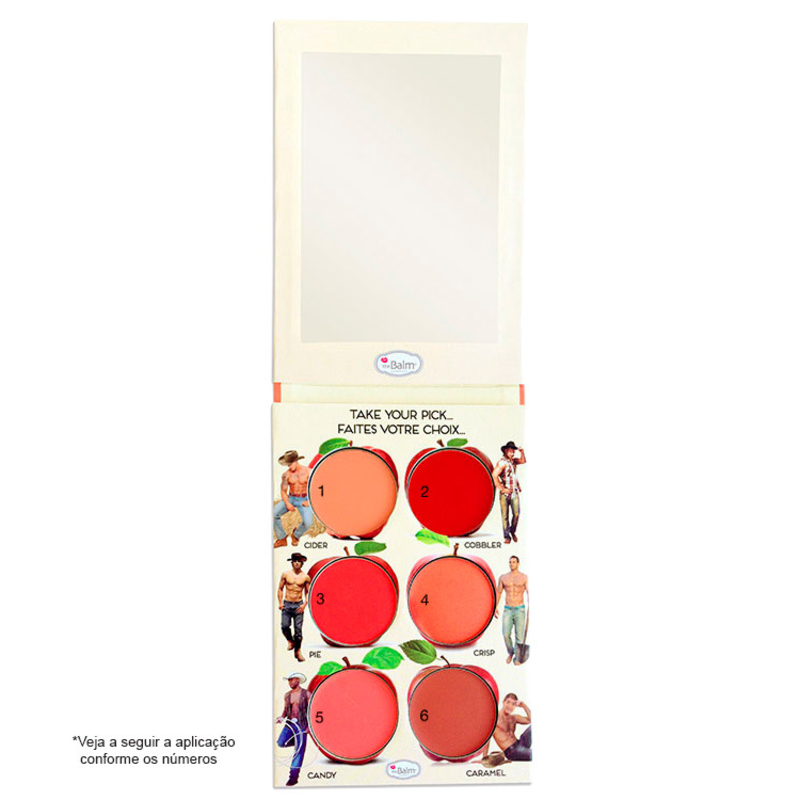 the Balm How'Bout Them Apples - Paleta de Batons 20g
