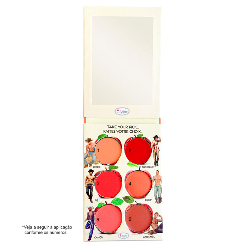 the Balm How'Bout Them Apples - Paleta de Batons 20g