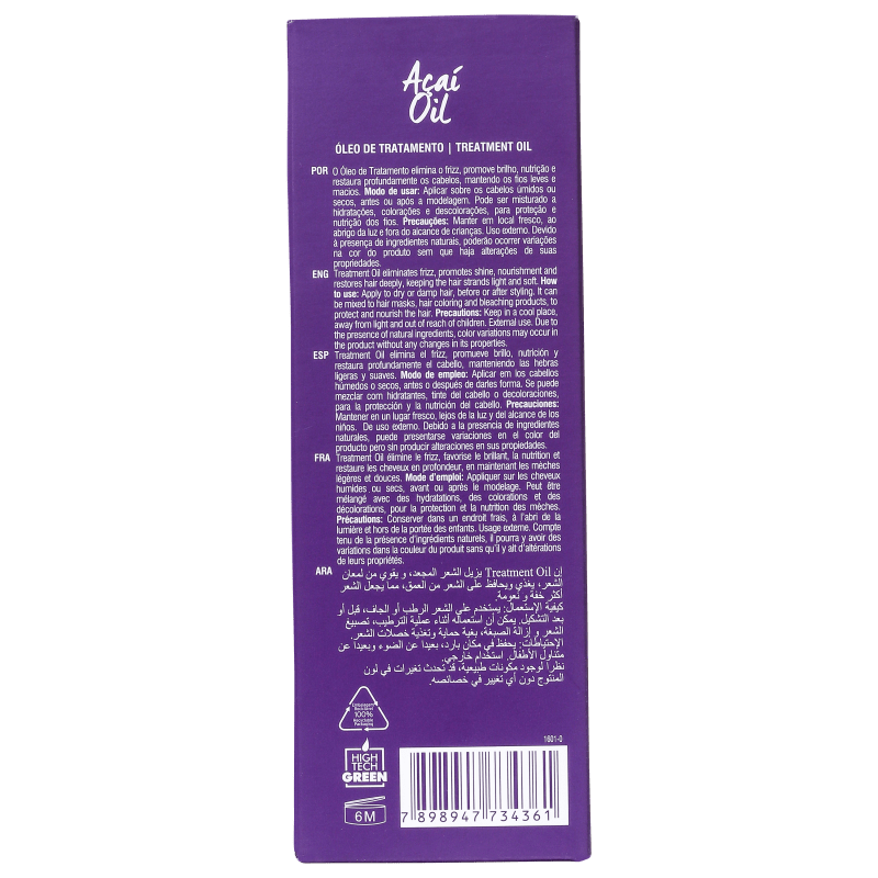 Cadiveu Professional Açaí Oil - Óleo de Tratamento 220ml