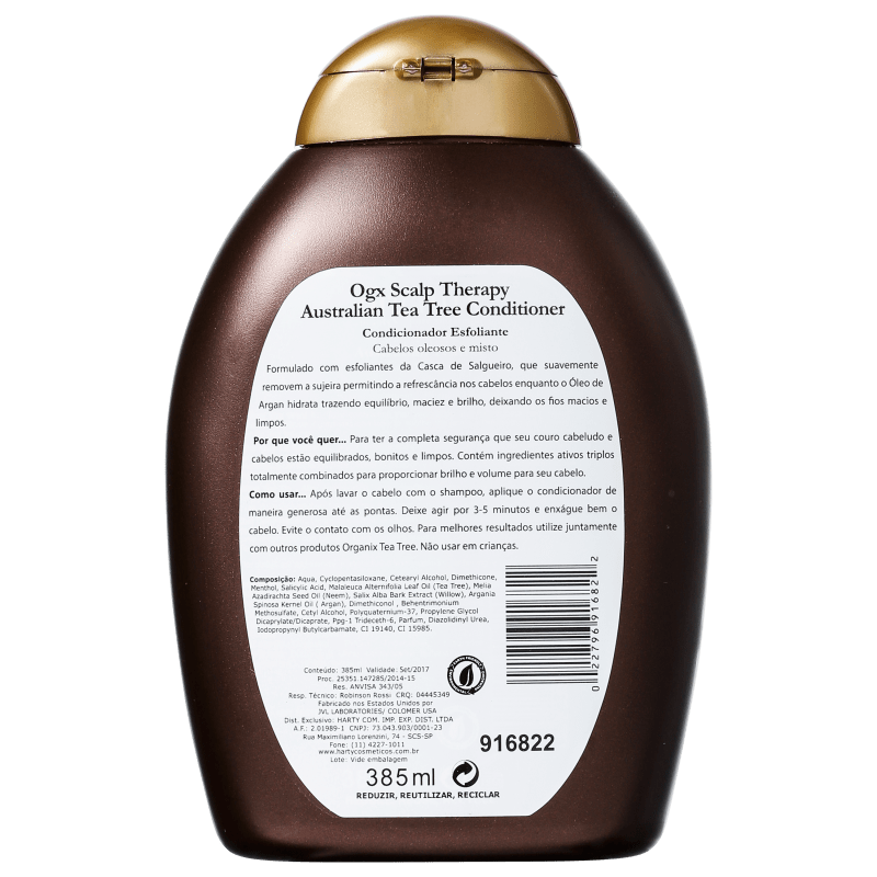 Organix Australian Teatree Conditioner - Condicionador 385ml