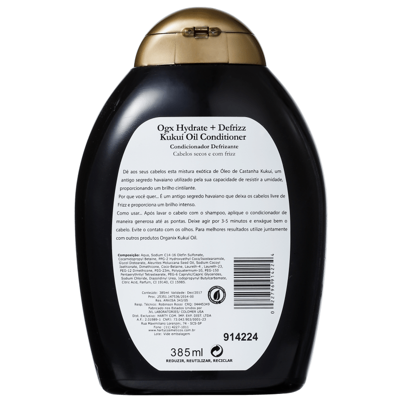 Organix Kukuí Oil Conditioner - Conditioner 385ml