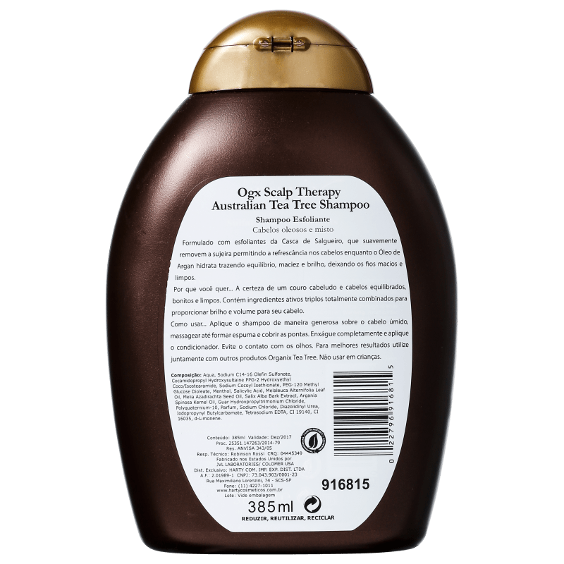 Organix Australian Teatree - Shampoo 385ml