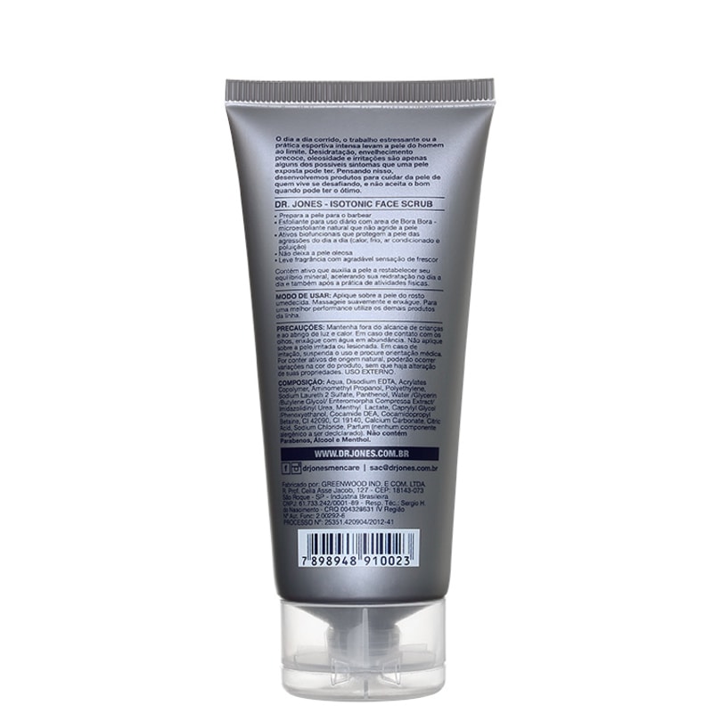 Dr. Jones Isotonic Face Scrub - Sabonete Esfoliante 100ml