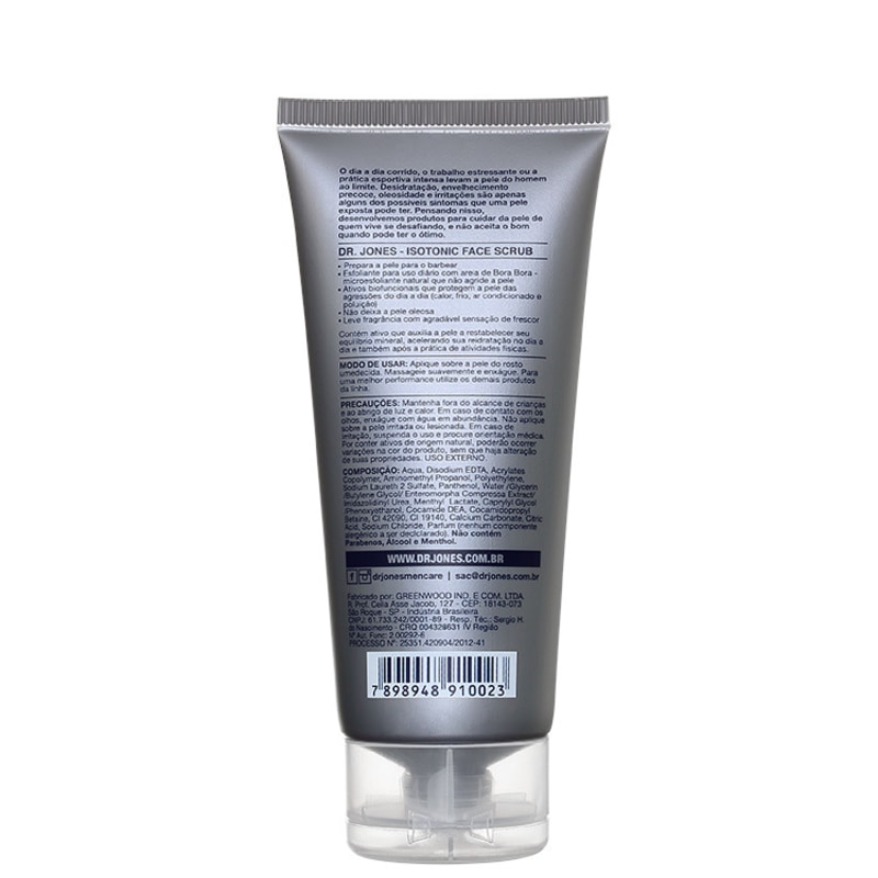 Dr. Jones Isotonic Face Scrub - Sabonete Esfoliante 100ml