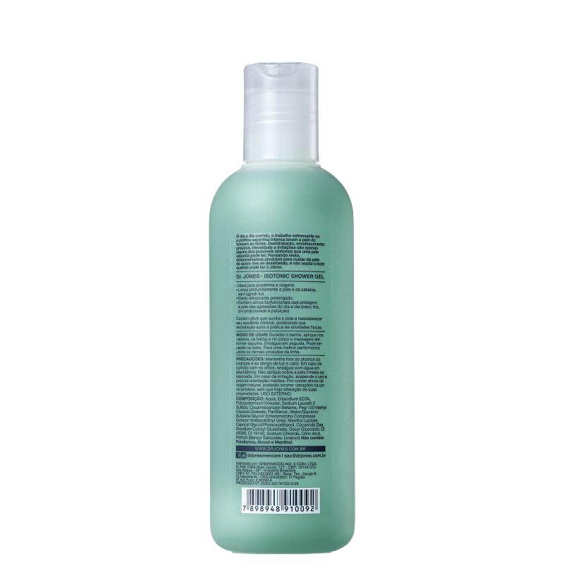 Dr. Jones Isotonic Shower Gel - Shampoo para Cabelo e Corpo 250ml