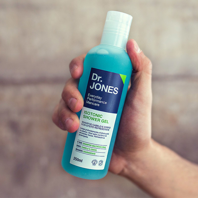 Dr. Jones Isotonic Shower Gel - Shampoo para Cabelo e Corpo 250ml