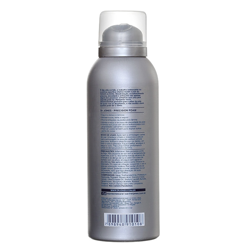 Dr. Jones Precision Foam - Espuma de Barbear 160ml