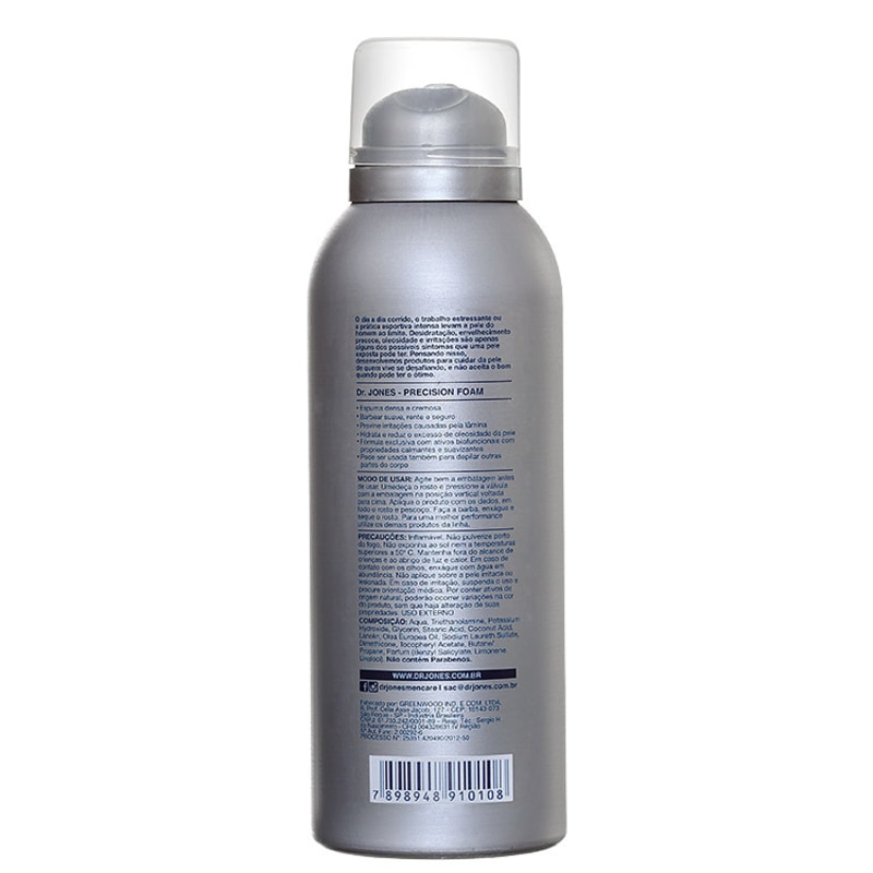 Dr. Jones Precision Foam - Espuma de Barbear 160ml