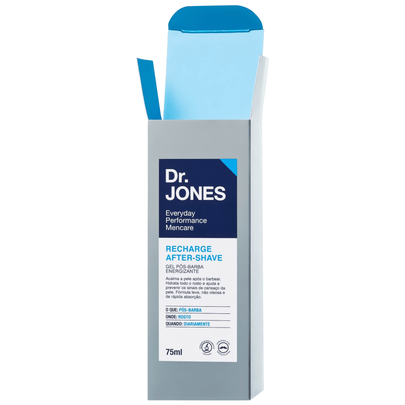 Dr. Jones Recharge After-Shave - Gel Pós-Barba 75ml