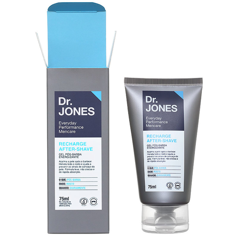 Dr. Jones Recharge After-Shave - Gel Pós-Barba 75ml