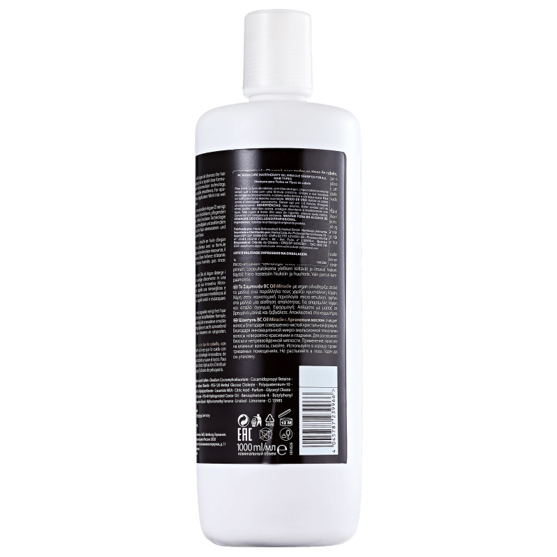 Schwarzkopf Professional BC Bonacure Oil Miracle - Shampoo 1000ml