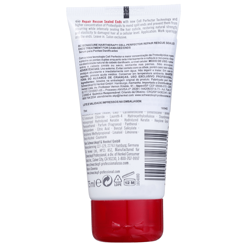 Schwarzkopf Professional BC Bonacure Repair Rescue Sealed Ends - Leave-In 75ml