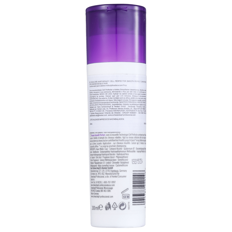 Schwarzkopf Professional BC Bonacure Smooth Perfect Conditioner - Condicionador 200ml
