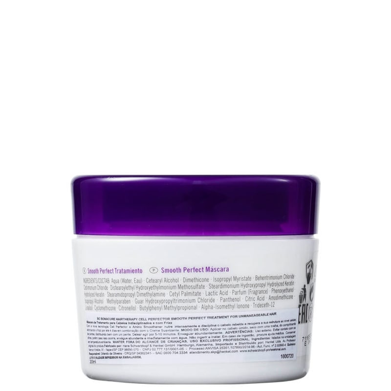 Schwarzkopf Professional BC Bonacure Smooth Perfect Treatment - Máscara 200ml