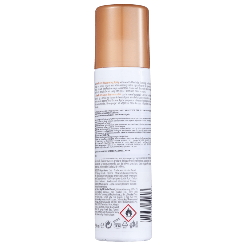 Schwarzkopf Professional BC Bonacure Q10 Time Restore Rejuvenating Spray - Leave-In 200ml