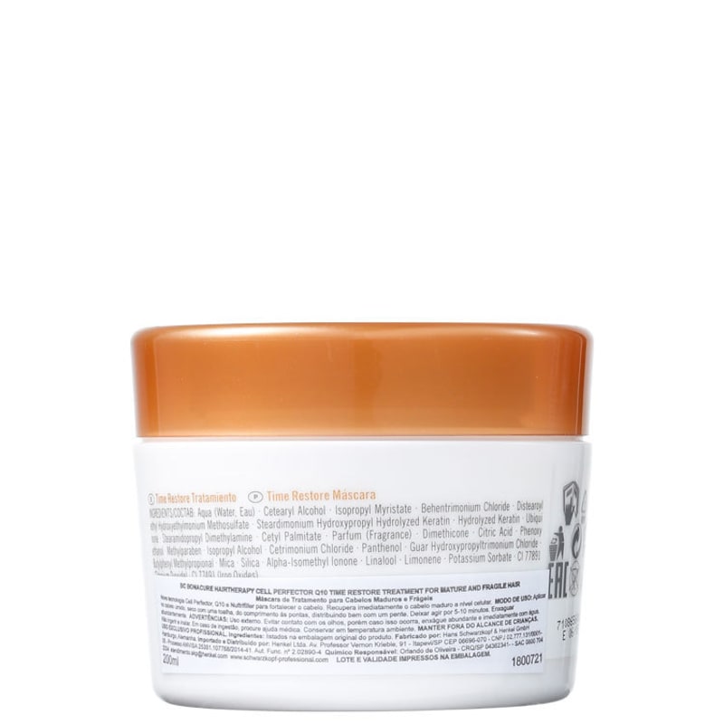 Schwarzkopf Professional BC Bonacure Q10 Time Restore Treatment - Máscara 200ml