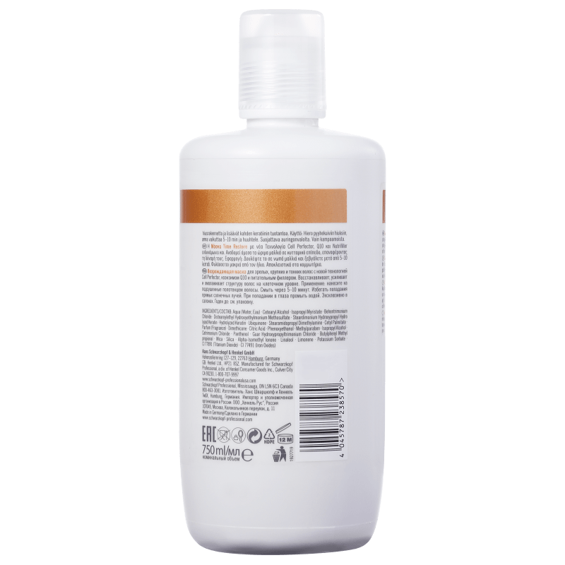 Schwarzkopf Professional BC Bonacure Q10 Time Restore Treatment - Máscara 750ml