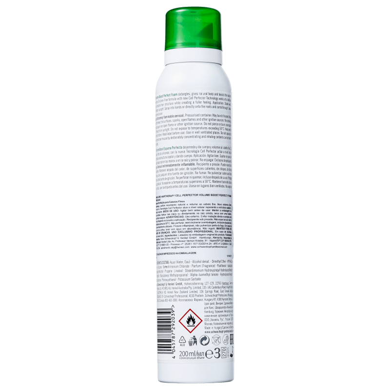 Schwarzkopf Professional BC Bonacure Volume Boost Perfect Foam - Mousse Volumadora 150ml