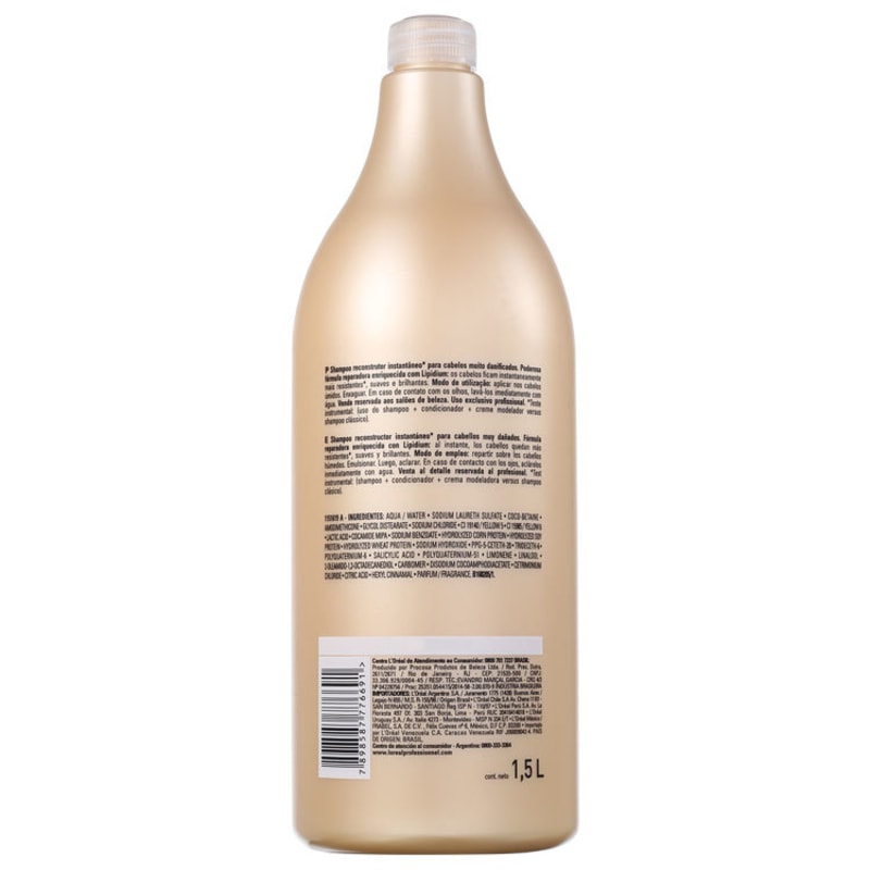 L'Oréal Professionnel Absolut Repair Cortex Lipidium Instant Reconstructing - Shampoo 1500ml
