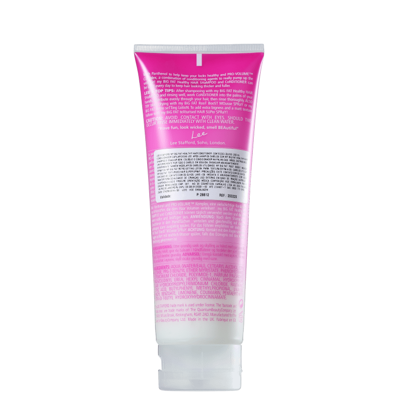 Lee Stafford My Big Fat Healthy Hair Conditioner - Condicionador 250ml