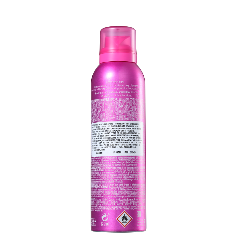 Lee Stafford Shine Head - Spray de Brilho 200ml