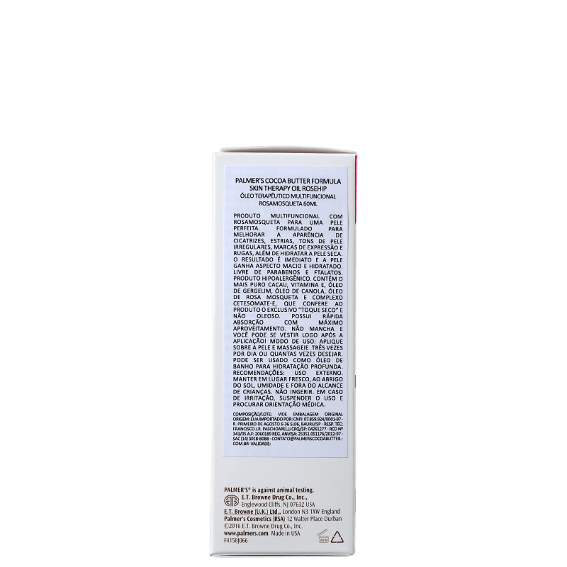 Palmer's Skin Therapy Oil Cocoa Butter Formula Rosamosqueta - Óleo Multifuncional 60ml