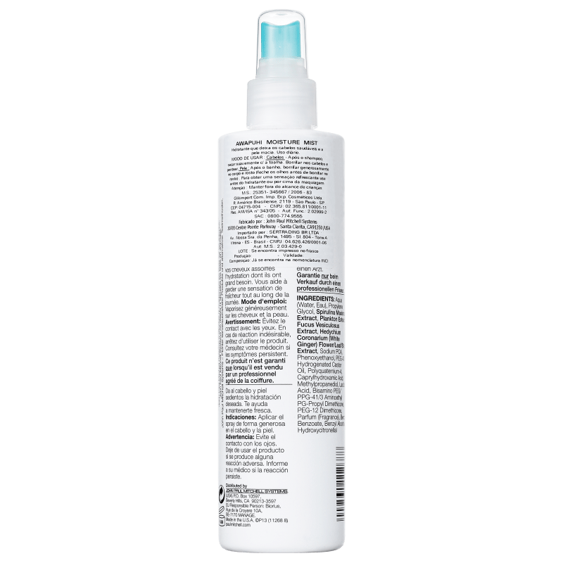 Paul Mitchell Moisture Awapuhi Moisture Mist - Condicionador 250ml